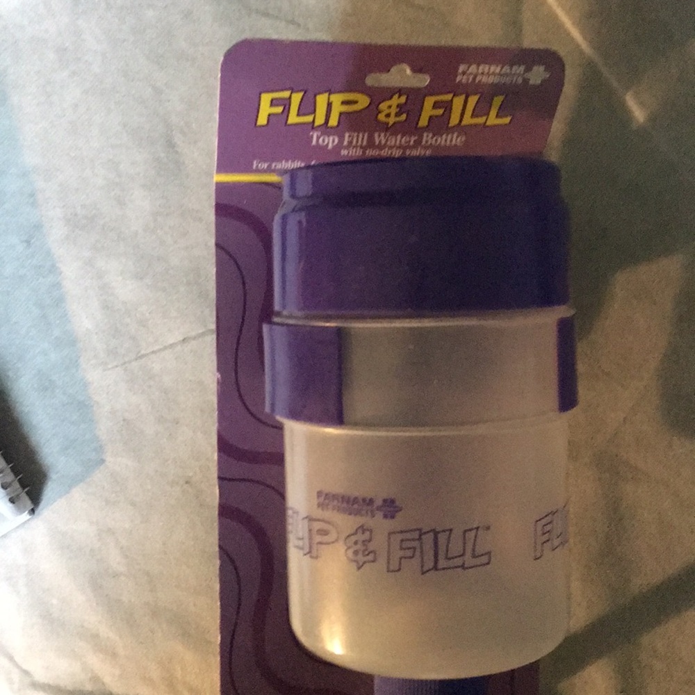 Briefly used, Flip & Fill Water Bottle